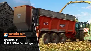 Sodimac MIG 8800 à l'ensilage