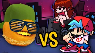 Annoying Orange vs Friday Night Funkin'