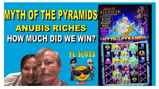 MYTH OF THE PYRAMIDS - ANUBIS RICHES Small Bet Yields BIG BONUSES at Four Winds Casino