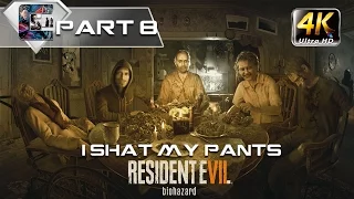 Resident Evil 7 Walkthrough - (4K/60fps) Blind (Let's Play) Part 8 "I Shat Myself" | CenterStrain01