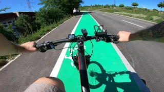 Parcul Padurea Clujenilor/Parcul Tineretului Cluj Napoca cu bicicleta, 4K