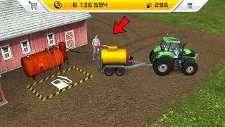 Fuel tank fill with fuel & Collect Bales in Fs14 | Fs14 Gameplay | Timelapse |