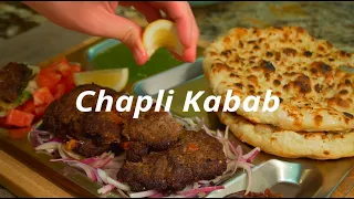 Chapli Kabab and Naan: The best way to use ground beef