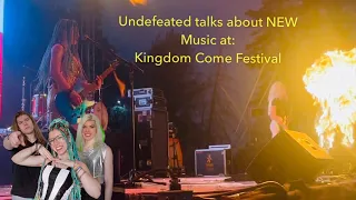 Undefeated Talks About NEW Music They Will be Playing at the Kingdom Come Festival