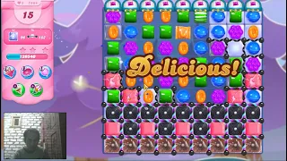 Candy Crush Saga Level 7584 - Sugar Stars, 25 Moves Completed,No Boosters