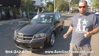 Autoline's 2008 Dodge Avenger R/T Walk Around Review Test Drive