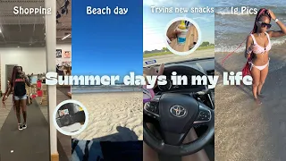 Summer days in my life: Shopping, Trying new snacks, beach day, Ig pics, etc