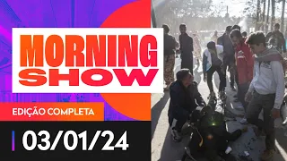 EXPLOSÕES DEIXAM MORTOS NO IRÃ - MORNING SHOW - 03/01/2024