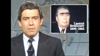Leonid Breshnev:  News Report of His Death - November 10, 1982
