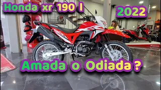 NUEVA HONDA XR 190 L -2022- REVIEW- LA PEOR ?