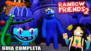 Rainbow Friends UN SOLO JUGADOR | capítulo 2 | JUEGO COMPLETO | GUÍA TUTORIAL | GAMEPLAY