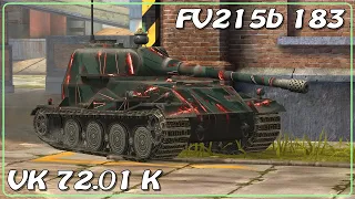 VK 72.01 K • FV215b 183 Starburst • WoT blitz *SR