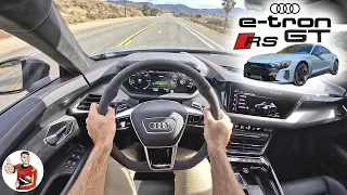 The Audi RS e-Tron GT is Great Under [Unexpected] Pressure (POV Drive Review)