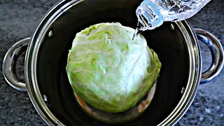 Why Didn't I Know This CABBAGE Recipe Before! BETTER THAN MEAT!