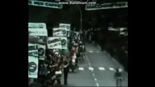 Giro d'Italia 1980 - Etape 8 - Juan Fernández Martín en puncheur à Fiuggi