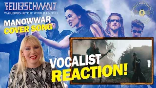 REACTION to FEUERSCHWANZ - Warriors Of The World United #reaction #reactionvideo