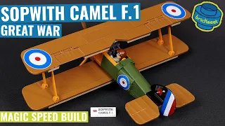 Great War Aircraft SOPHWITH CAMEL F.1 - COBI 2987 (Speed Build Review)