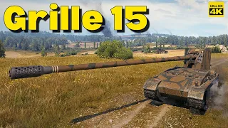 World of Tanks 5 Kills 9,7k damage Grille 15 | 4K Video | - My battle My rules