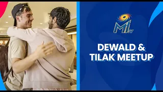 Dewald & Tilak meet up | Mumbai Indians