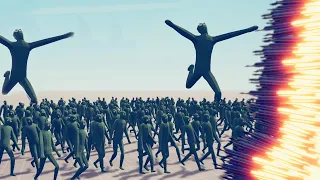 100x FAST ZOMBIE + GIANTS vs 2x EVERY GOD | Totally Accurate Battle Simulator TABS
