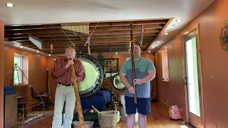 Fujara and didgeridoo improv