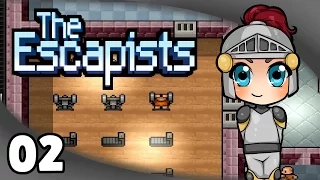 Let's Play The Escapists - Ep. 2: Center Perks (Day 2: A New Job)