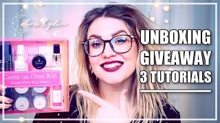 UNBOXING + 3 TUTORIALS + GIVEAWAY!! GET STARTED WITH LIGHT ELEGANCE COME ON OVER KIT | NAIL PRODUCTS