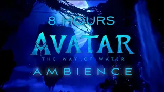 Avatar: The Way of Water | Waterfall | Ambient Soundscape | 8 Hours