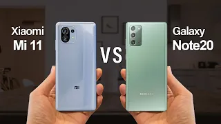 Xiaomi Mi 11 Vs Samsung Galaxy Note 20