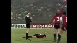 1979/1980 UEFA-Cup 2nd Rd Eintracht Frankfurt - Dinamo Bukarest 2nd leg