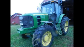 2009 John Deere 7130 Tractor with 791 Hours Sold on Vermont Farm Auction Saturday