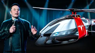 Elon Musk Unveils Tesla VTOL Electric Aircraft