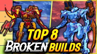 Armored Core 6: NEW TOP 8 MOST FUN & BROKEN Builds!! (PvE/PvP)