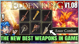 The 10 True BEST Weapons in All of Elden Ring - Best Str Dex Int Faith Arcane Weapon Build & More!