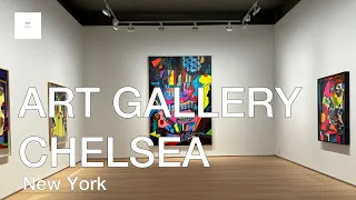 ART EXHIBITION CHELSEA NEW YORK Dec 2023, NYC art gallery @ARTNYC