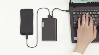 Lenovo USB-C Laptop Power Bank Training Video