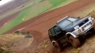 Nissan Terrano II - TD27 power - Mud hill climb - 4x4 offroad