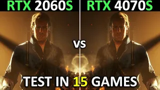 RTX 2060 SUPER vs RTX 4070 SUPER | Test in 15 Games | 1440p | How Big Is The Difference? | 2024