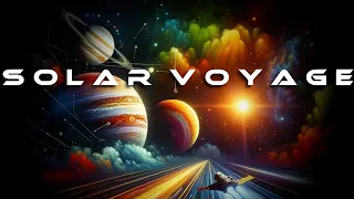 SCI-FI futuristic Spacecraft AMBIENT music for RELAXATION, STUDY, SLEEP, GAMING - | Solar Voyage | 🎧