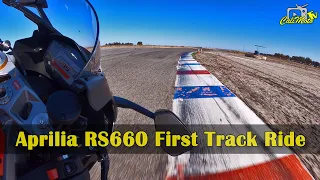 2021 Aprilia RS 660 | First Track Ride at Buttonwillow Raceway (4K)