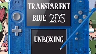 Transparent Blue 2DS - unboxing