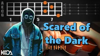 BoyWithUke - Scared of the Dark Easy Ukulele Tutorial with Cover [ Serotonin Dreams ]