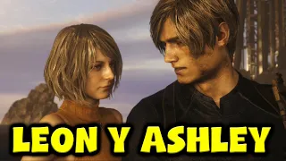 Todas las escenas de Ashley - Resident Evil 4 Remake - En Español - PS5 - Leon y Ashley