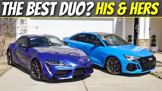 2024 Toyota Supra vs 2024 Audi RS3 | The Best Inline Turbo Engine Cars!