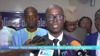 Thierno Alassane Sall sur l'affaire Petrotim: « Le plus gros scandale de l’histoire du Sénégal...»