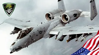 AMAZING U.S. A-10 Warthog in Action Footage