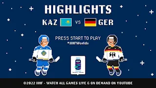 Highlights | Kazakhstan vs. Germany | 2022 #IIHFWorlds