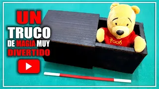 Caja 🅼🅰🅶🅸🅲🅰 de cartón muy divertido | Tutorial de Magia