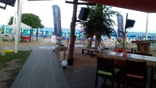 The Paradisos Beach Venue bar area in Ayia Napa - Cyprus.