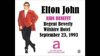 Elton John Aids Benefit Beverly Hills, California, September 23,1993